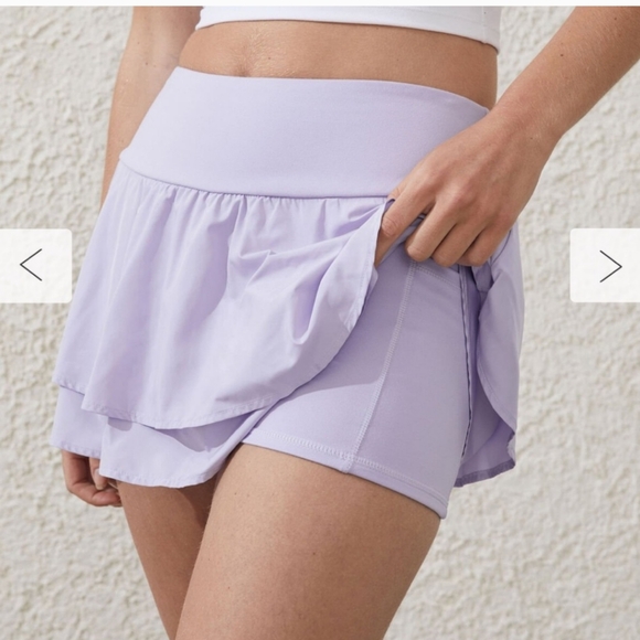 LUOGONGZI WOMENS ATHLETIC SPORTSWEAR SHORTS/SKORT*** THE COLOR I HAVE IS PINK*** - Picture 1 of 8
